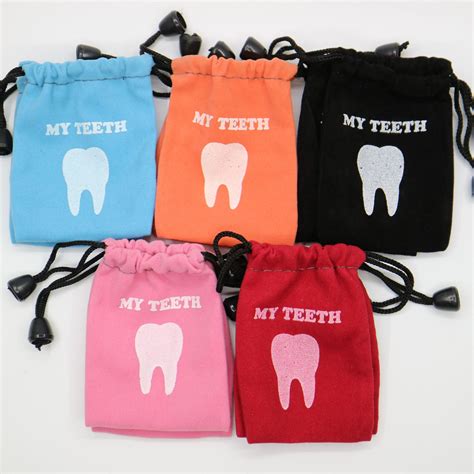 fake teeth bags